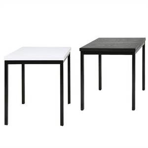 테이블로드041블랙앤화이트무늬목 (30각다리) ㅣ 업소용테이블 ㅣ 식당테이블 카페테이블 ㅣ 가구로드 가구로드