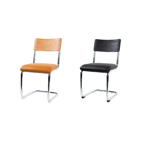 세스카체어(PU방석)ㅣ카페의자 디자인의자 인테리어의자 철재의자ㅣ체어로드1141 가구로드 가구로드